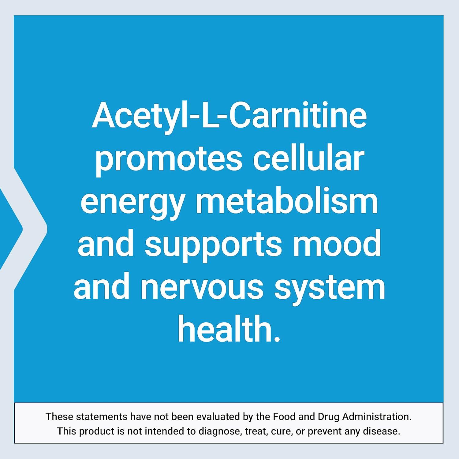image:imageLife Extension AcetylLCarnitine AcetylLCarnitine Vitamin C Brain Mood amp Nerve Health Cellular Energy 3Month Supply GlutenFree NonGMO Vegetarian 100 Capsulessupply