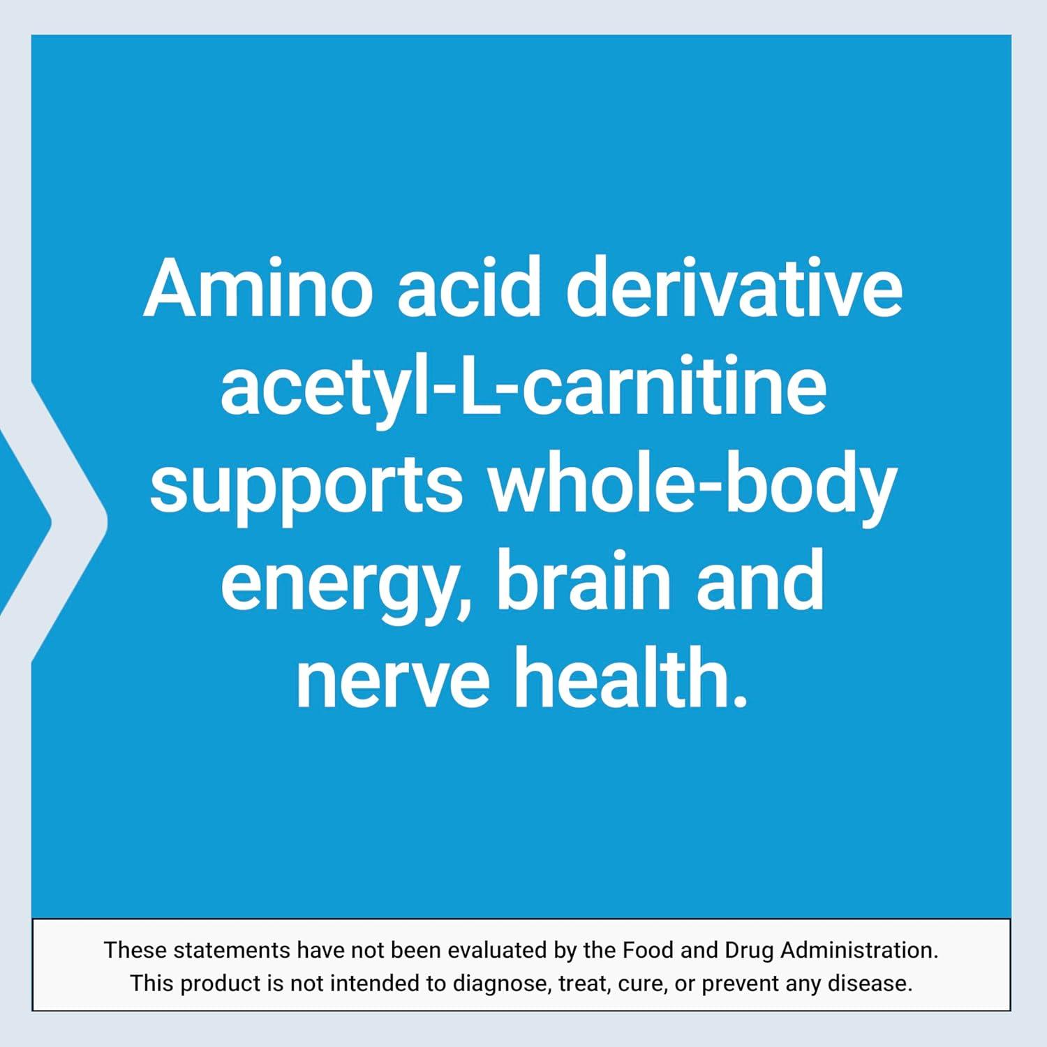 image:imageLife Extension AcetylLCarnitine Arginate Advanced Brain amp Nerve Health Cellular Energy Support GlutenFree NonGMO 90 Capsules
