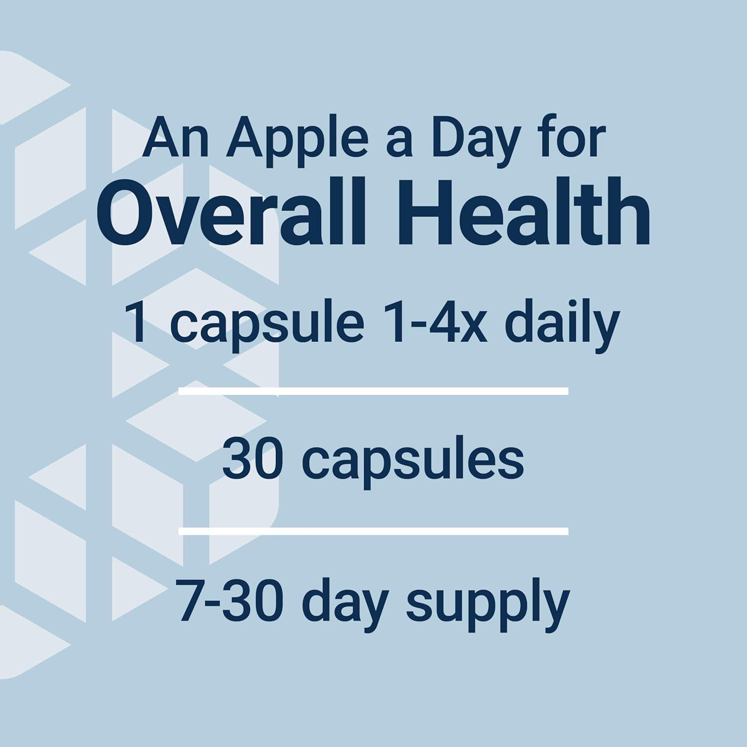 image:imageLife Extension AppleWise Apple polyphenol Extract for Heart Cellular and Colon Health Gluten Free NonGMO Vegetarian 30 Capsules