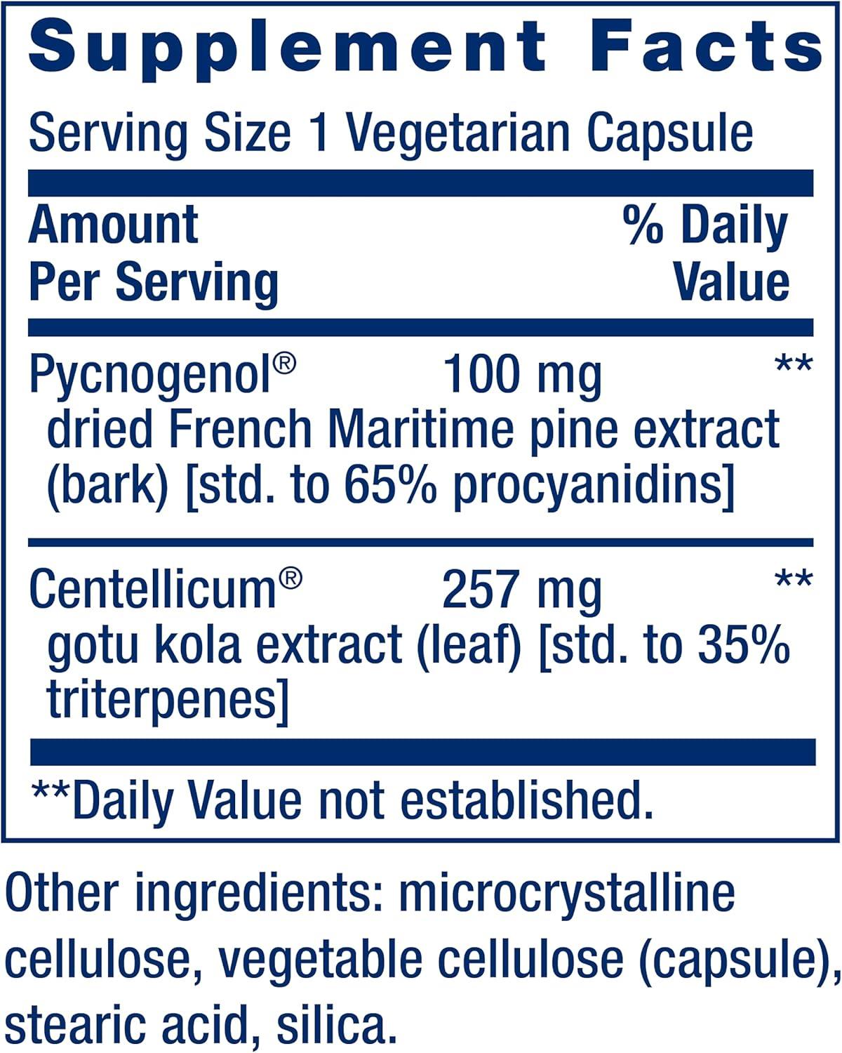 image:imageLife Extension Arterial Protect Blood Pressure Supplement for Heart Health with gotu kola and Pycnogenol Dried French Maritime Pine bark extracts GlutenFree NonGMO Vegetarian 30 Capsules