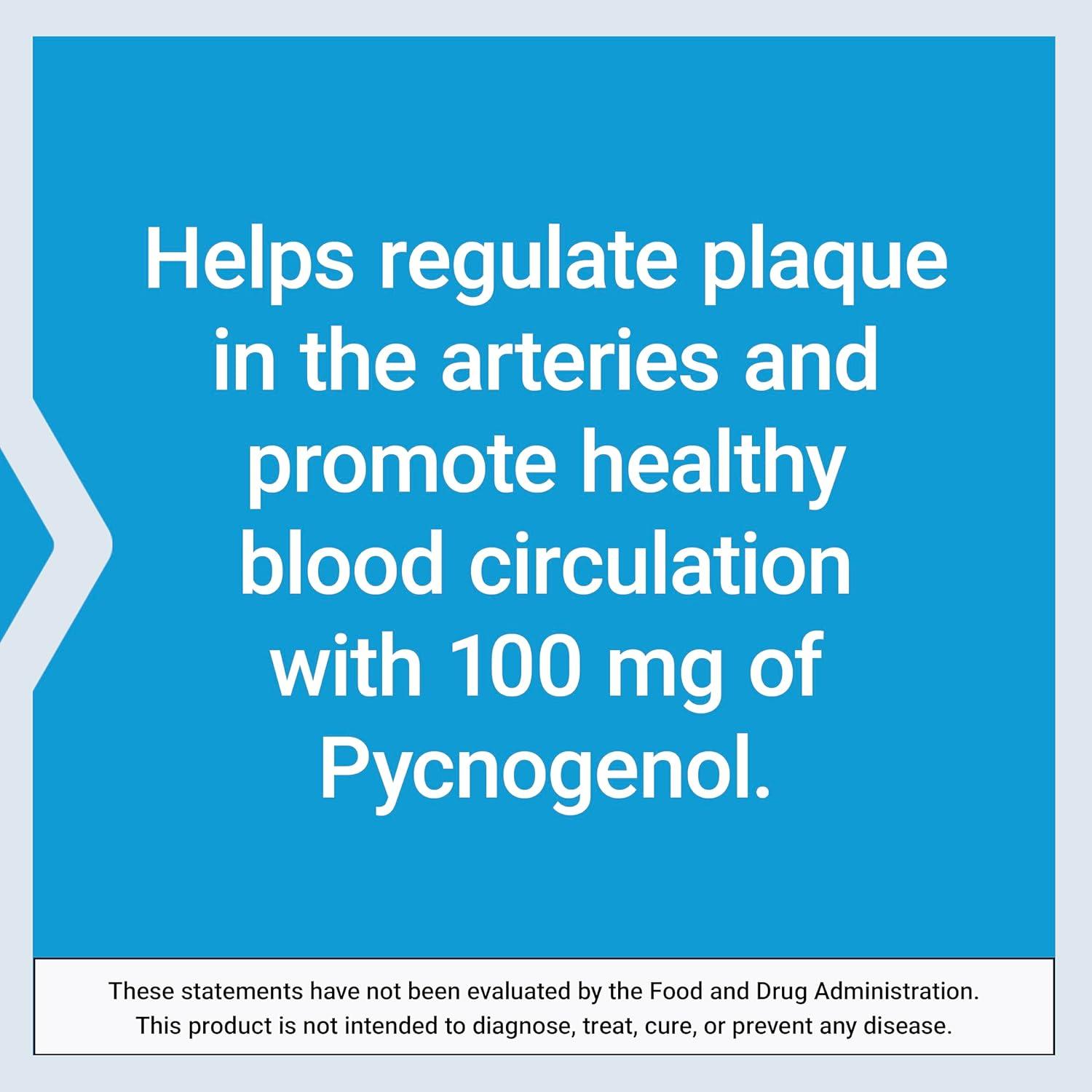 image:imageLife Extension Arterial Protect Blood Pressure Supplement for Heart Health with gotu kola and Pycnogenol Dried French Maritime Pine bark extracts GlutenFree NonGMO Vegetarian 30 Capsules