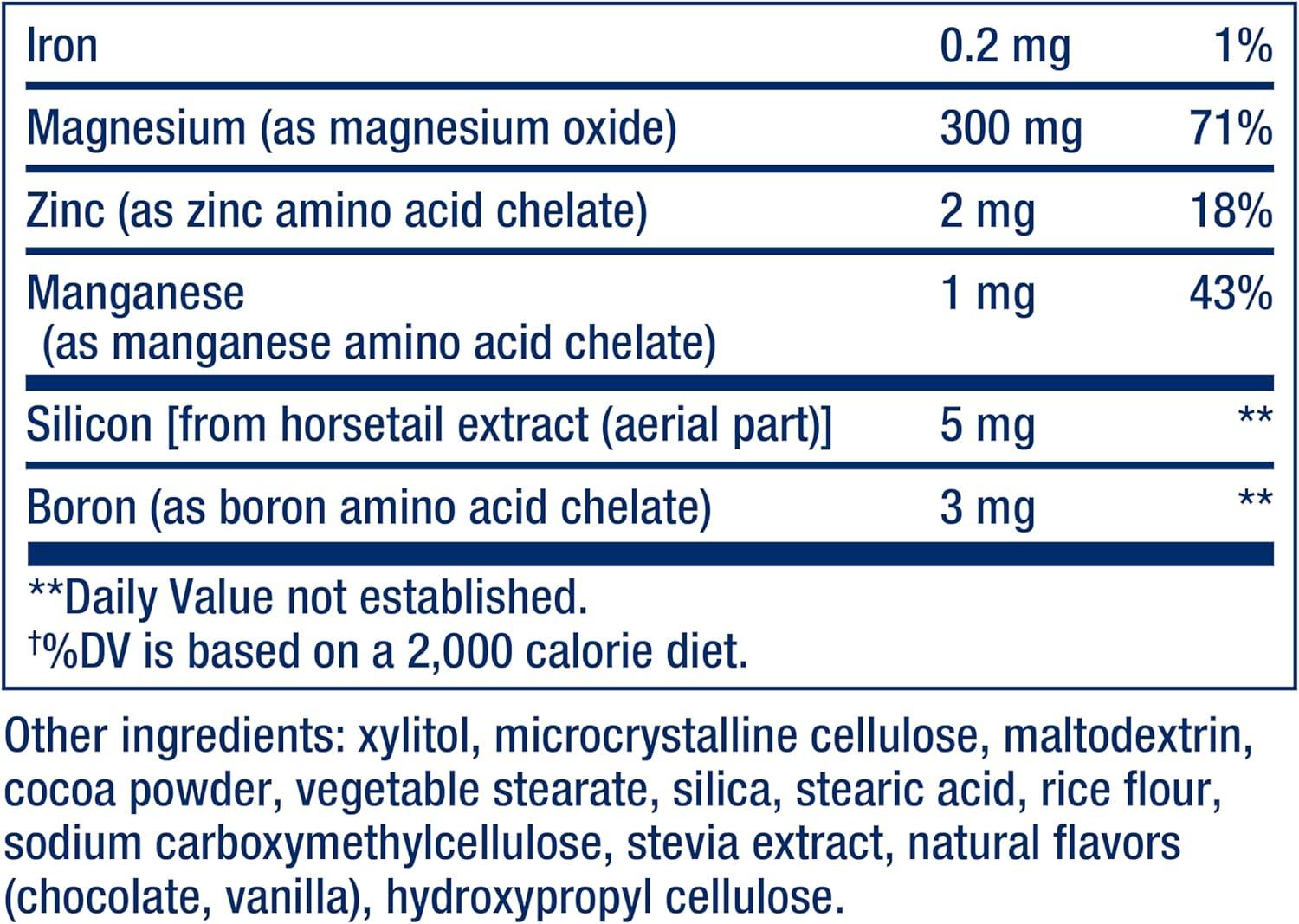image:imageLife Extension Bone Restore Calcium Supplement Chewable Tablets Bone Health Supplement Calcium Vitamin D Minerals Gluten Free NonGMO 60 Tablets