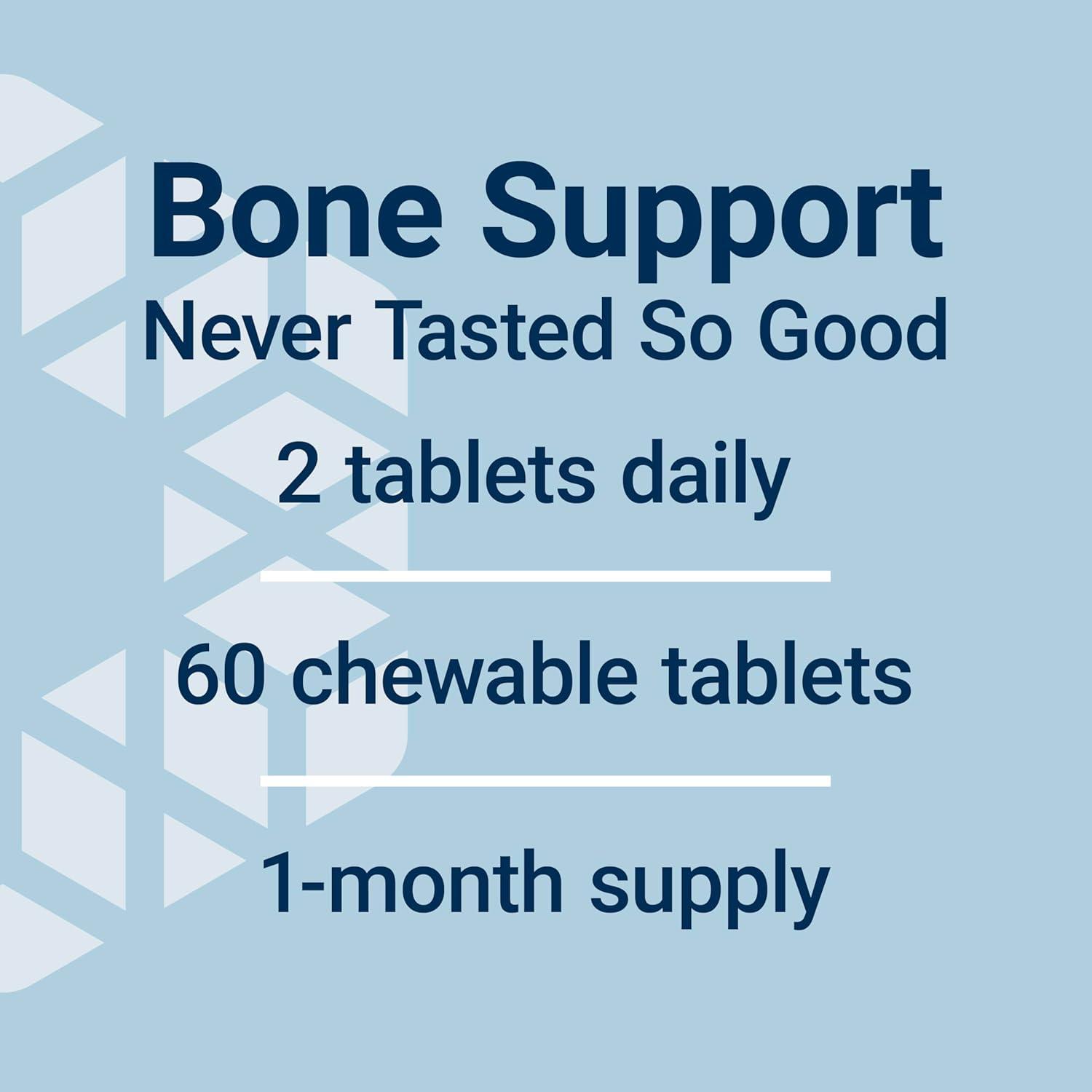 image:imageLife Extension Bone Restore Calcium Supplement Chewable Tablets Bone Health Supplement Calcium Vitamin D Minerals Gluten Free NonGMO 60 Tablets