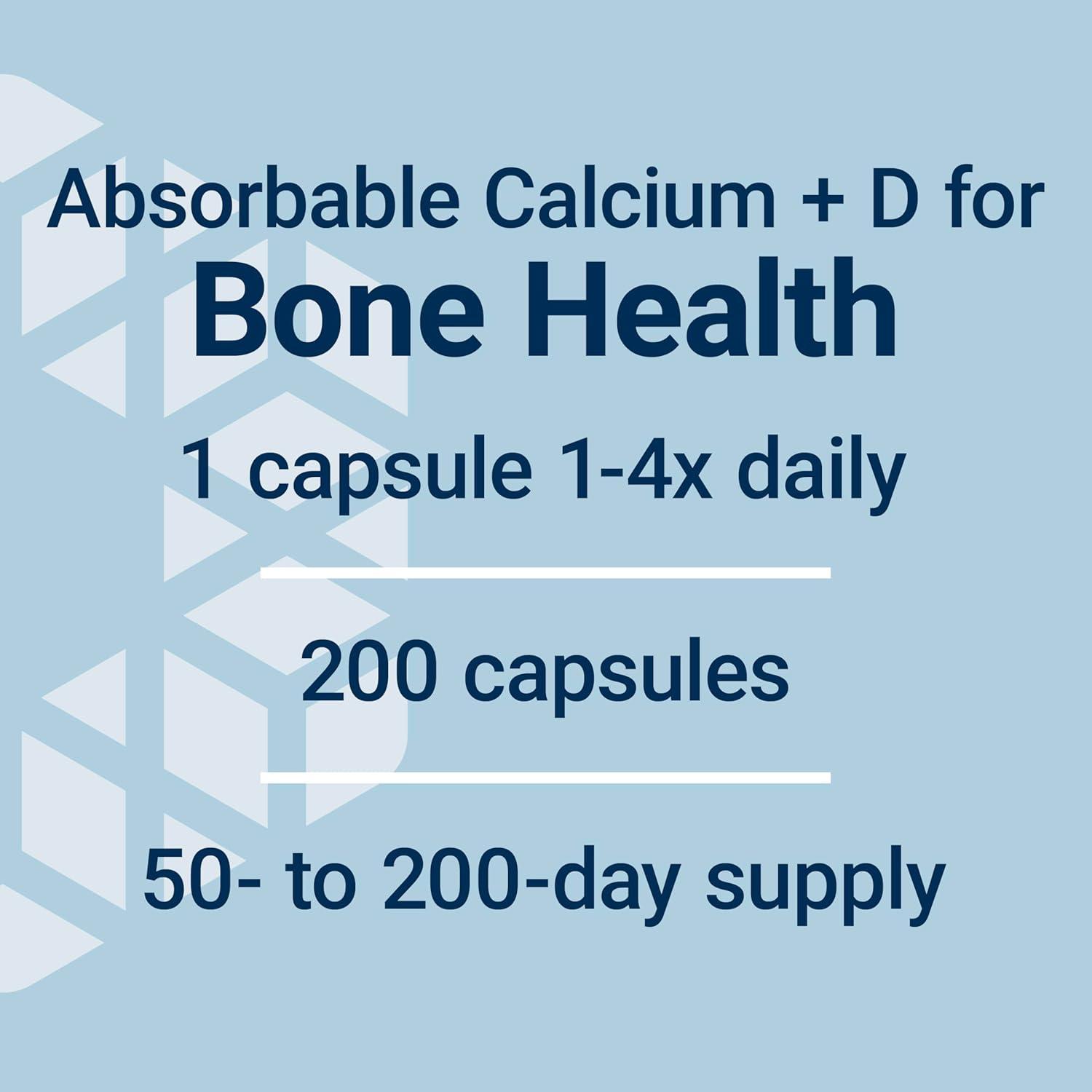 image:imageLife Extension Calcium Citrate with Vitamin D Superabsorbable Calcium to Support Optimal Bone Health GlutenFree NonGMO 200 Capsules