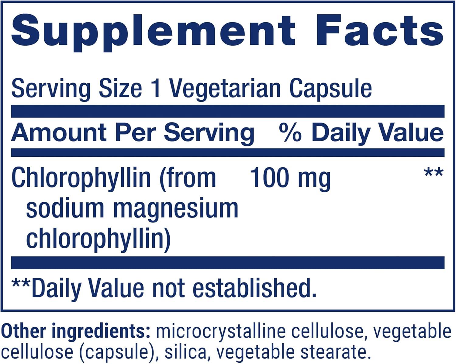 image:imageLife Extension Chlorophyllin antioxidant amp DNA Health Support GlutenFree NonGMO Vegetarian 100 Vegetarian CapsulesStandard Packaging