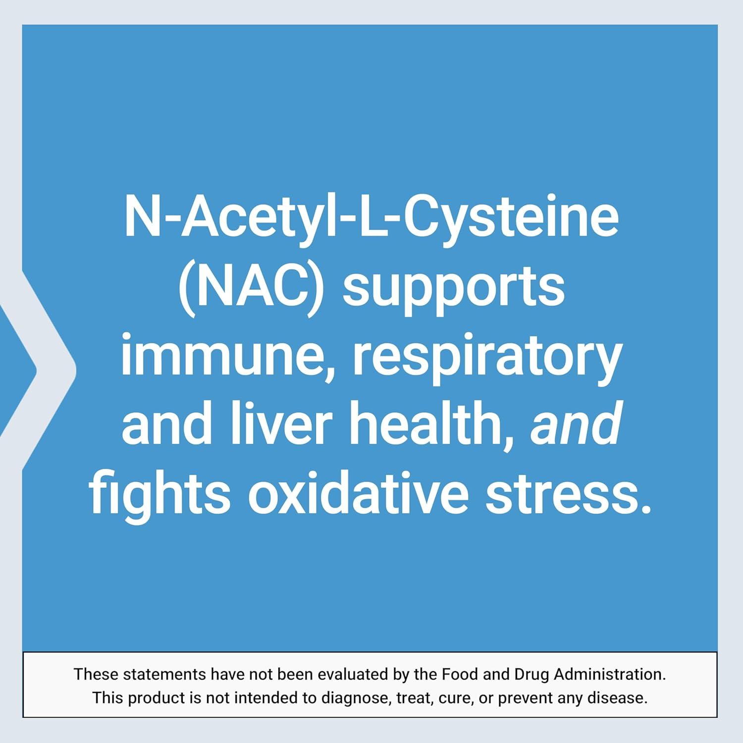 image:imageLife Extension NAcetylLCysteine NAC Immune Respiratory Liver Health NAC 600 mg Potent antioxidant Support Freeradicals Easy to Absorb 60 CapsulesNutritional Supplement Pack of 2