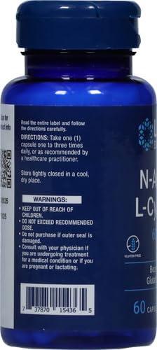 image:imageLife Extension NAcetylLCysteine NAC Immune Respiratory Liver Health NAC 600 mg Potent antioxidant Support Freeradicals Easy to Absorb 60 CapsulesNutritional Supplement