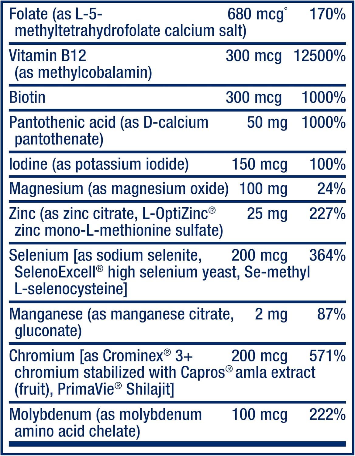 image:imageLife Extension OnePerDay Multivitamin Packed with Over 25 Vitamins Minerals amp Plant Extracts Quercetin 5MTHF Folate amp More 1Daily NonGMO GlutenFree 60 TabletsVitamin
