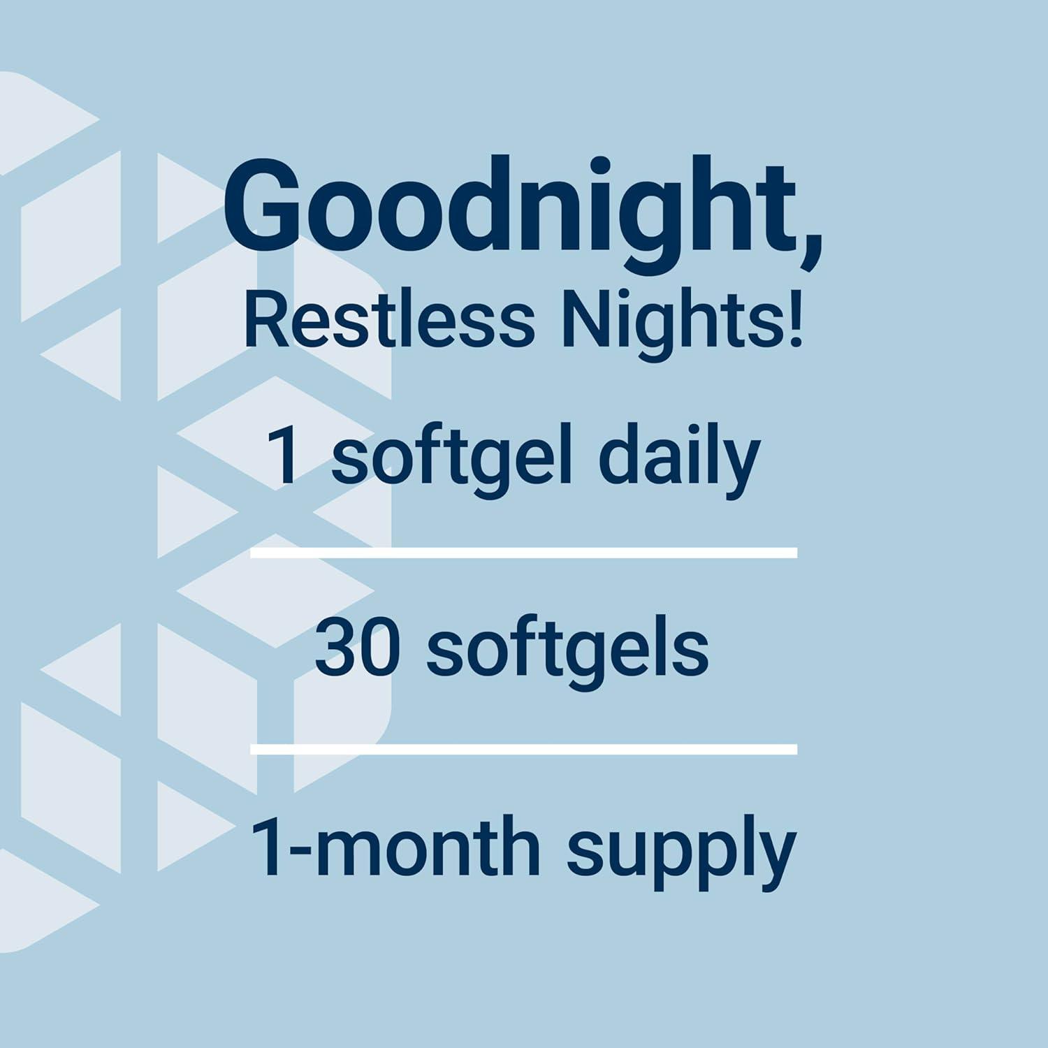 image:imageLife Extension Serene Sleep Ashwagandha Black Cumin Sleep Supplement Calm Relaxation Sleep Support Without Melatonin OnceDaily GlutenFree NonGMO 30 Softgels