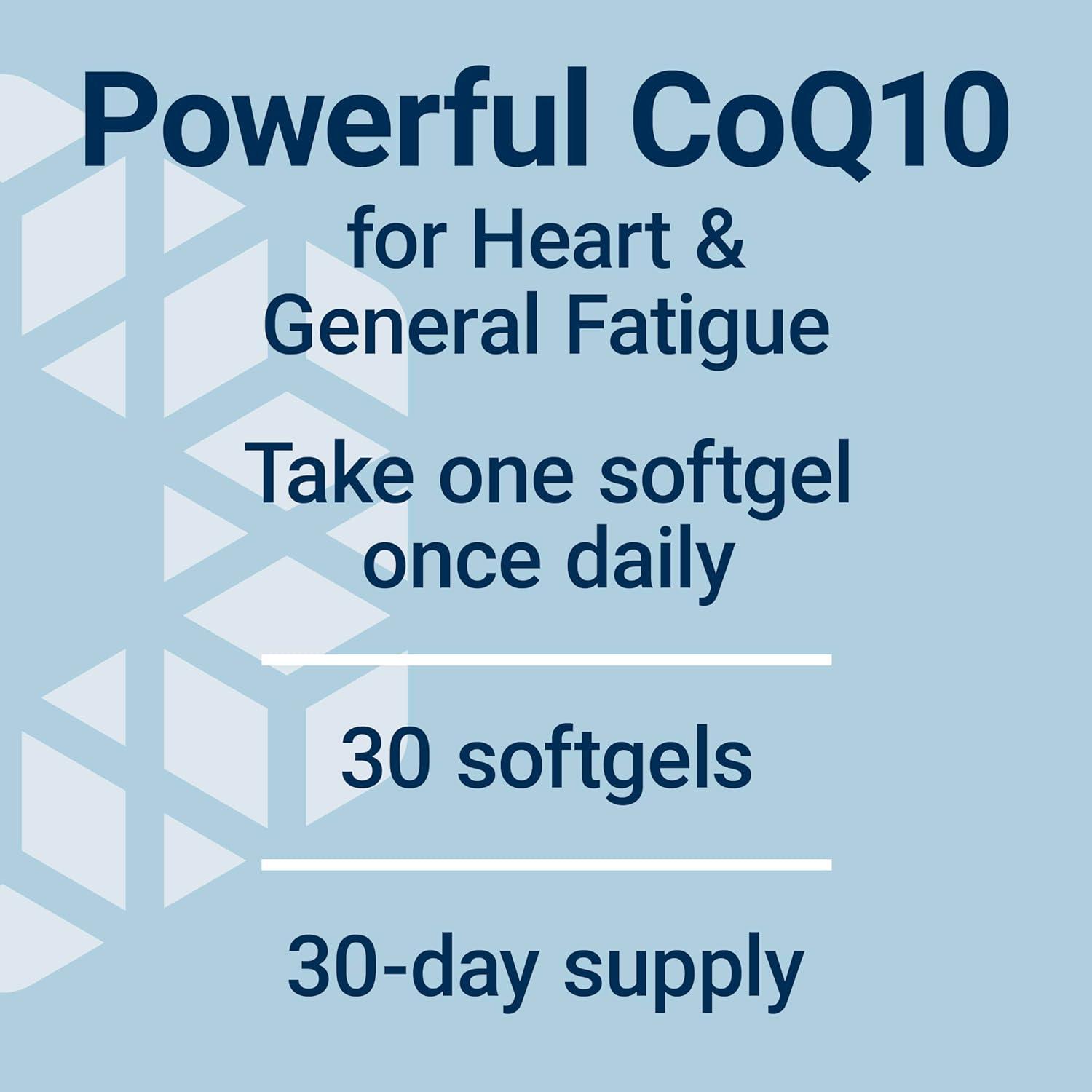 image:imageLife Extension Super Ubiquinol CoQ10 with Enhanced Mitochondrial Support Potent Heart Health amp Cellular Energy Production Support Ultraabsorbable GlutenFree NonGMO 100 mg 60 softgels200 mg