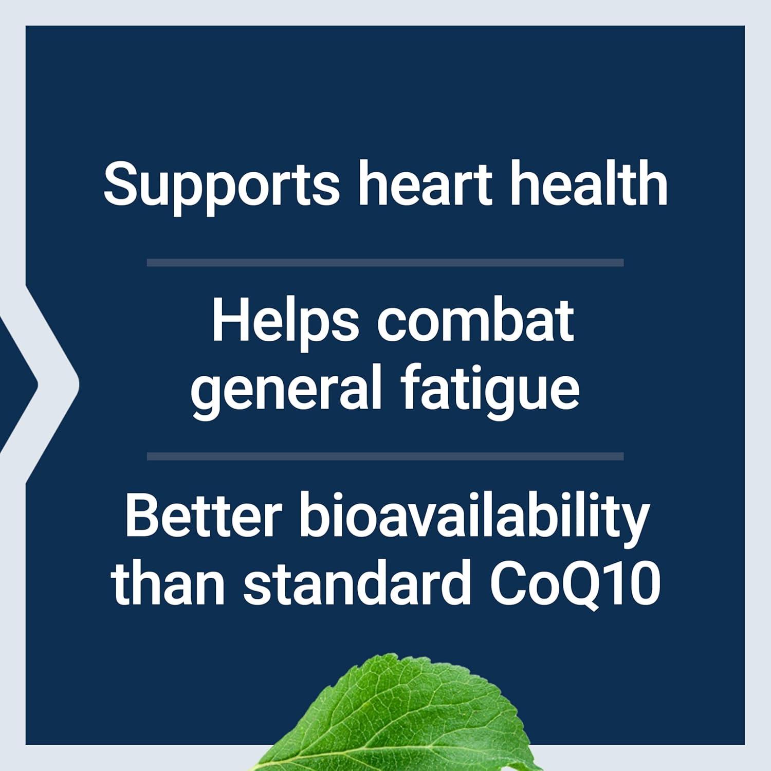 image:imageLife Extension Super Ubiquinol CoQ10 with PQQ coenzyme Q10 pyrroloquinoline Quinone Heart Health Supplement Maximum Absorption 100 mg NonGMO GlutenFree 30 softgels30 Count Pack of 1