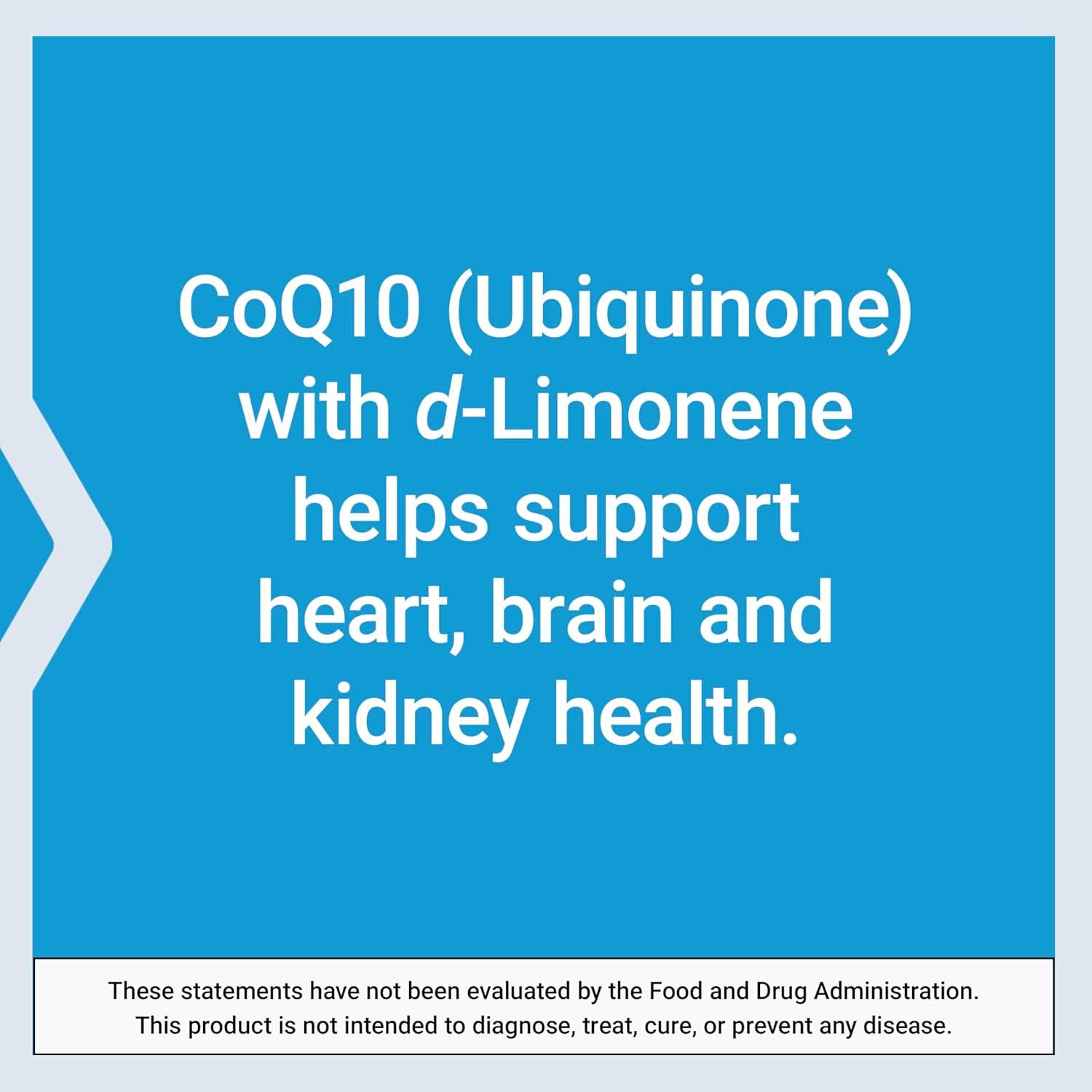 image:imageLife Extension SuperAbsorbable CoQ10 Ubiquinone with dLimonene Heart Health Supplement relieves General Fatigue oxidative Stress Defense 50 mg NonGMO GlutenFree 60 softgels60 Count Pack of 1
