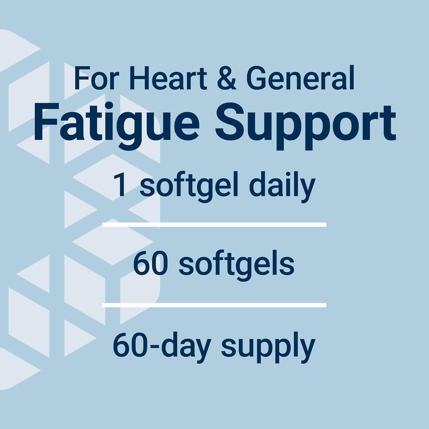 image:imageLife Extension SuperAbsorbable CoQ10 Ubiquinone with dLimonene Heart Health Supplement relieves General Fatigue oxidative Stress Defense 50 mg NonGMO GlutenFree 60 softgels60 Count Pack of 1