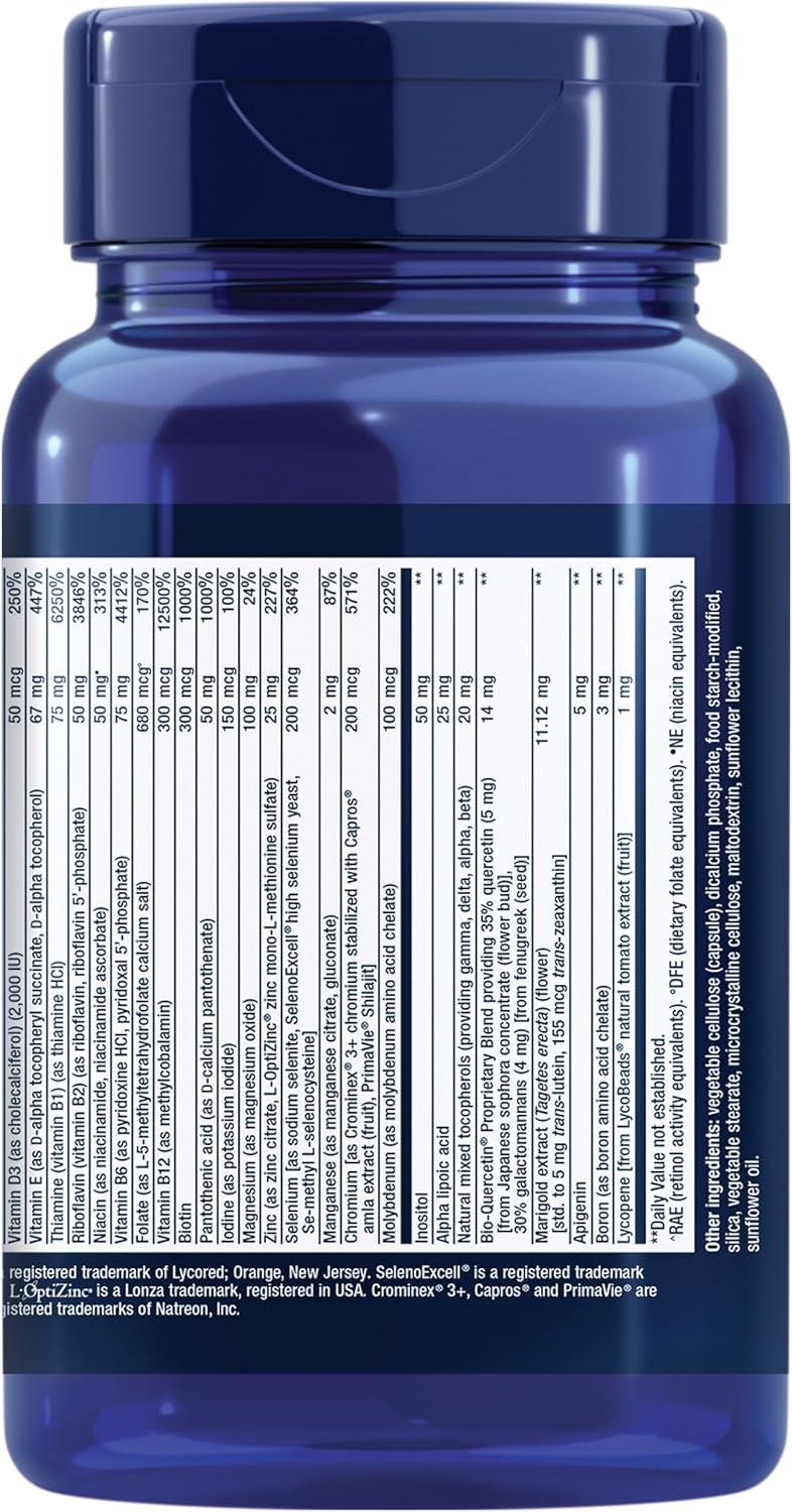 image:imageLife Extension TwoPerDay Multivitamin Packed with Over 25 Vitamins Minerals amp Extracts Vitamins B6 C D Zinc TwoMonth Supply NonGMO GlutenFree 120 TabletsUnflavored