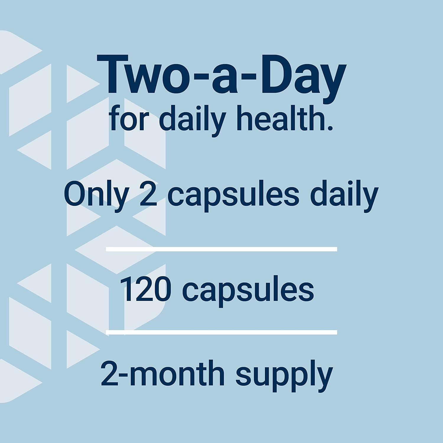 image:imageLife Extension TwoPerDay Multivitamin Vitamins B C D zinc Packed with Over 25 Vitamins Minerals amp extracts TwoMonth Supply NonGMO GlutenFree 120 Capsules120 Count Pack of 2