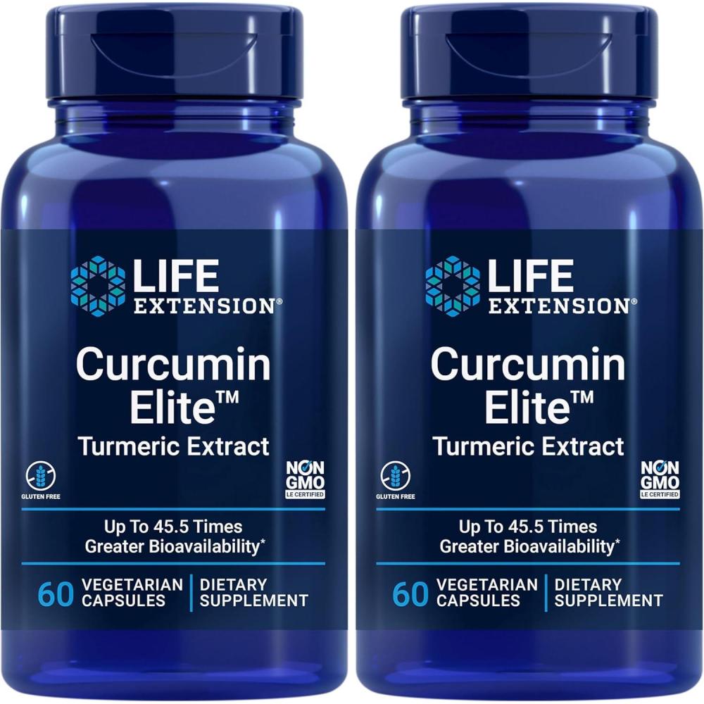 image:imageLife Extension Curcumin Elite Turmeric Extract 60 Count60 Count Pack of 2