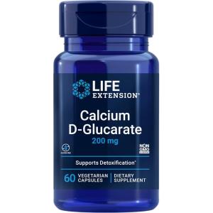 image:imageLife Extension Calcium DGlucarate 200 mg  Supports Detoxification Helps Flush Out Unwanted Compounds  GlutenFree NonGMO Vegetarian  60 Capsules