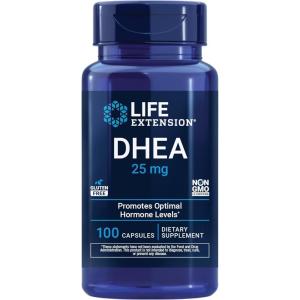 image:imageLife Extension DHEA 25 mg  Supplement for Hormone Balance Immune Support Sexual Health Bone amp Cardiovascular Health and AntiAging and Mood Support  GlutenFree NonGMO  100 Capsules100 Count Pack of 1