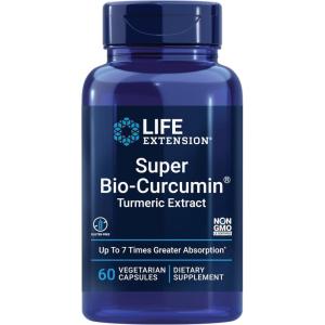 image:imageLife Extension Super BioCurcumin Turmeric Extract  HighlyAbsorbable Curcumin for WholeBody Health Support  GlutenFree NonGMO Vegetarian  60 Vegetarian Capsules60 Count Pack of 1