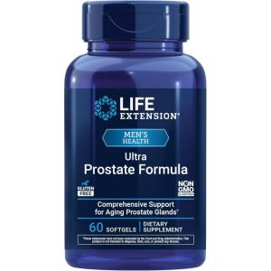 image:imageLife Extension Ultra Prostate Formula Saw Palmetto for Men pygeum stinging Nettle Root lycopene Prostate Health Urination Flow PSA NonGMO GlutenFree 60 softgelsNutritional Supplement