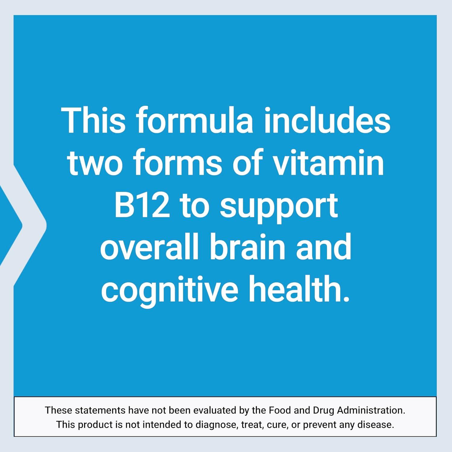 image:imageLife Extension B12 Elite adenosylcobalamin methylcobalamin Two Active Forms for Brain Health amp Dopamine Production NonGMO GlutenFree Vegetarian 60 lozengesVitamin