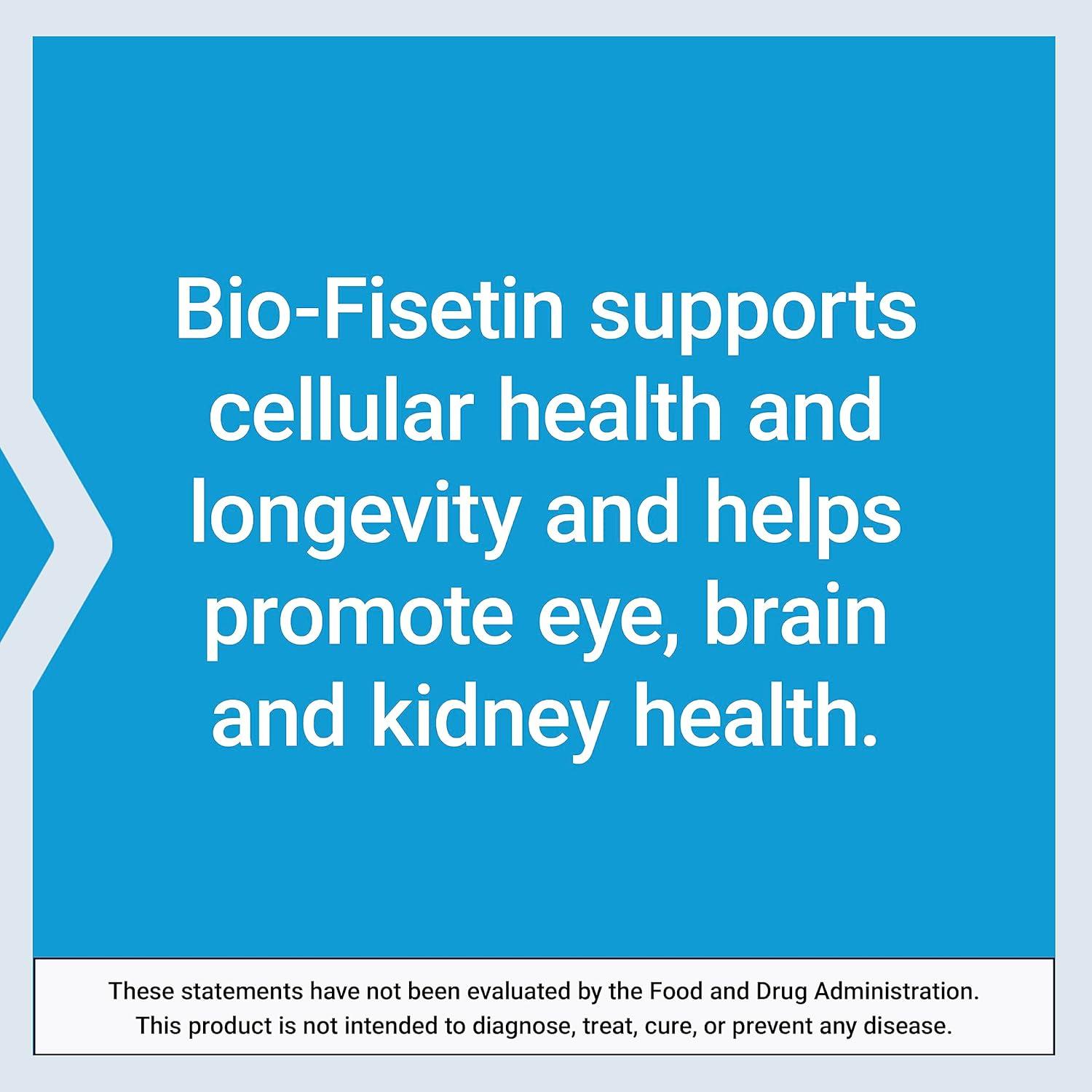 image:imageLife Extension BioFisetin Fisetin galactomannans from Fenugreek Seed Cellular Health Cognitive Health Longevity GlutenFree Vegetarian NonGMO 30 Vegetarian CapsulesBioFisetin