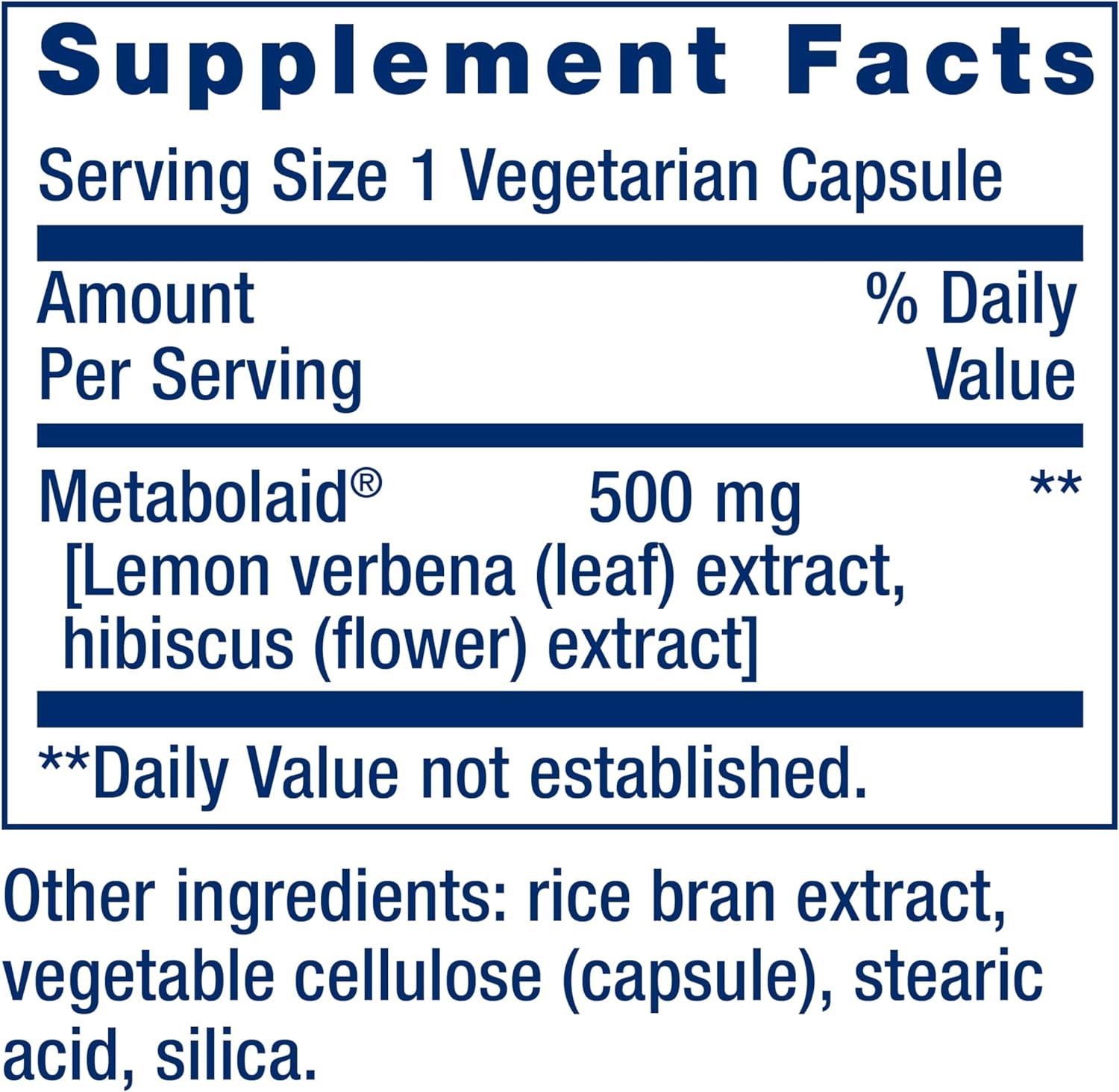 image:imageLife Extension Body Trim and Appetite Control Lemon Verbena Hibiscus Healthy Weight Promotes Satiety Weight Management Gluten Free NonGMO 1Daily Vegetarian 30 Capsules