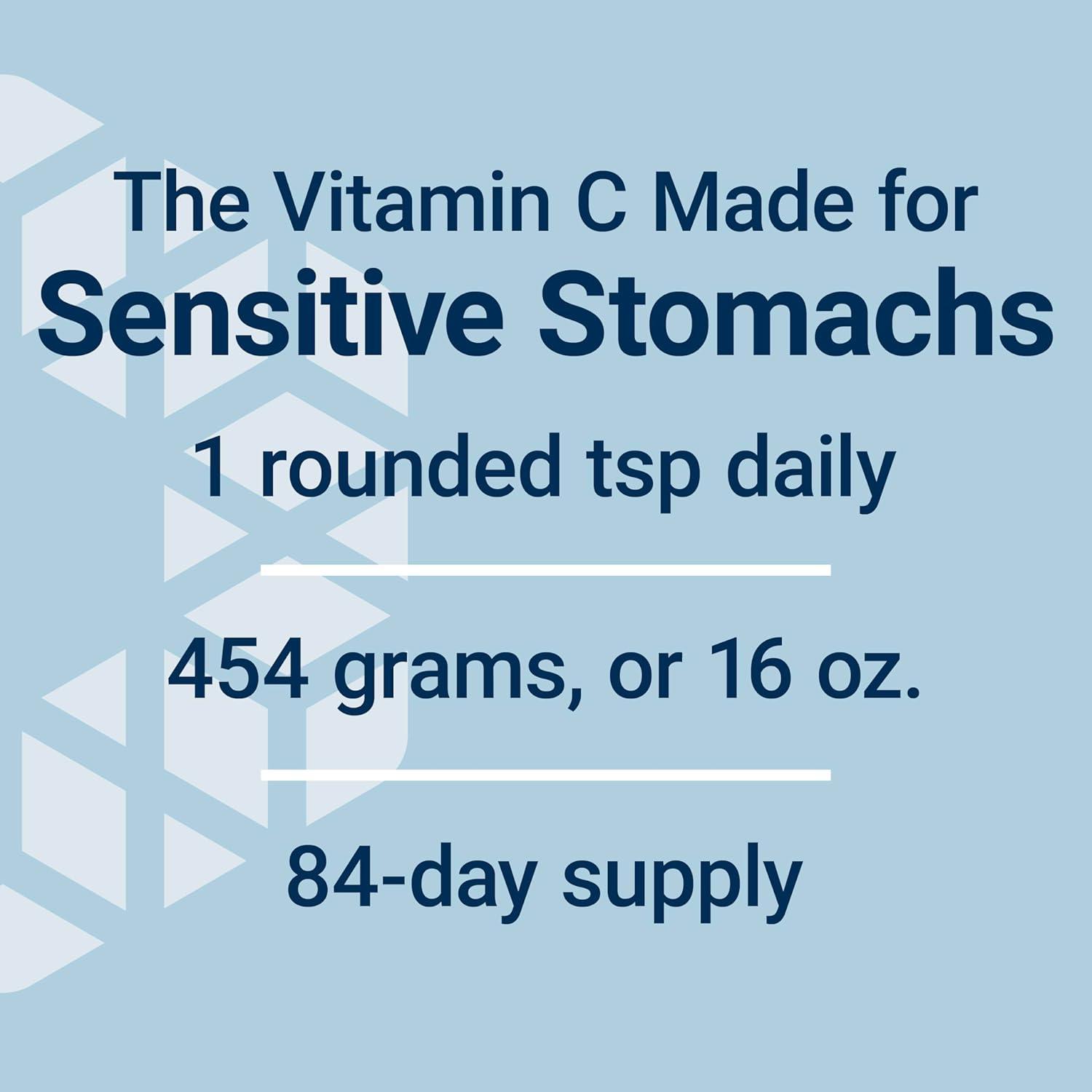 image:imageLife Extension Buffered Vitamin C Powder buffering minerals calcium magnesium potassium amp zinc for sensitive stomachs gluten free nonGMO vegetarian 454 grams about 84 servingsStandard Packaging