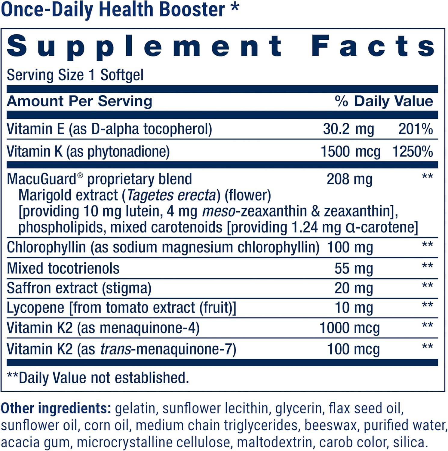 image:imageLife Extension Comprehensive Nutrient Packs Advanced Curcumin Fish Oil multivitamin CoQ10 multis and Supplements 30 onthego Packets GlutenFree NonGMO