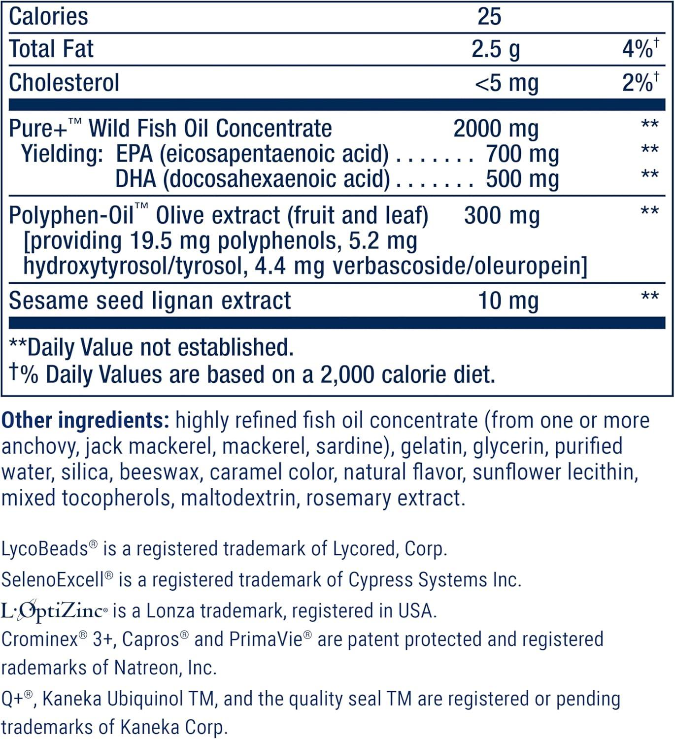 image:imageLife Extension Comprehensive Nutrient Packs Advanced Curcumin Fish Oil multivitamin CoQ10 multis and Supplements 30 onthego Packets GlutenFree NonGMO