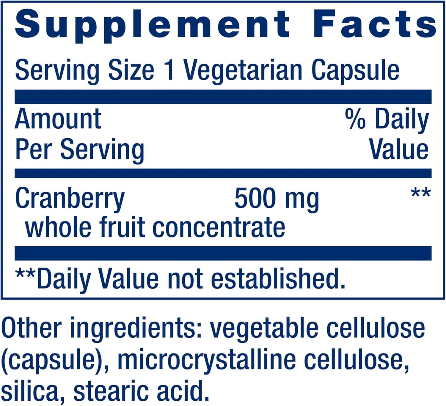 image:imageLife Extension CranMax 500 mg cranberry whole fruit concentrate promotes urinary tract health with powerful antioxidants glutenfree vegetarian nonGMO 60 capsules