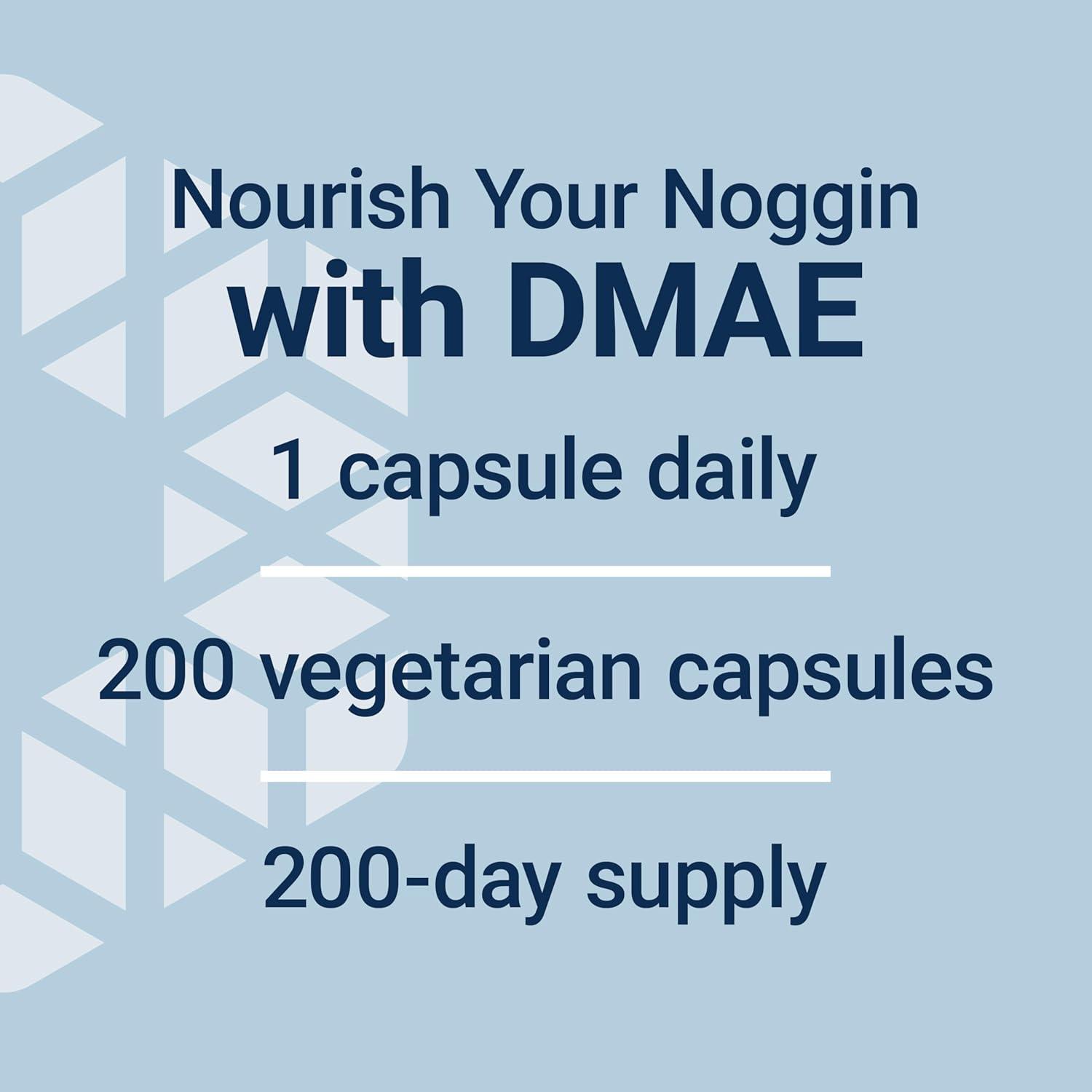 image:imageLife Extension DMAE Bitartrate Supports neurotransmitter Production 6Month Supply GlutenFree NonGMO Vegetarian 200 Capsules