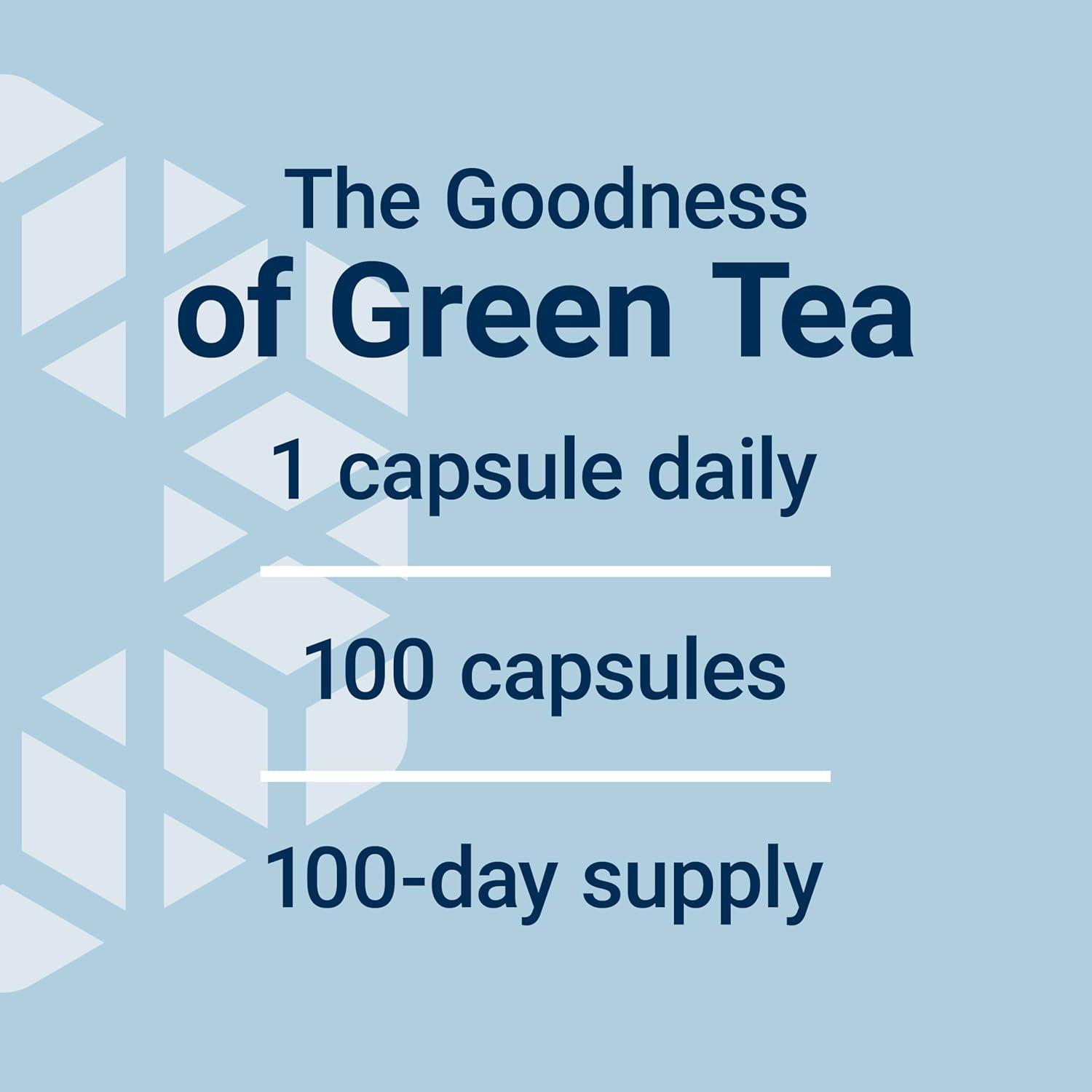 image:imageLife Extension Lightly Caffeinated Mega Green Tea Extract Camellia sinensis Extract with Concentrated EGCG polyphenol Content GlutenFree NonGMO Vegetarian 100 CapsulesLightly Caffeinated