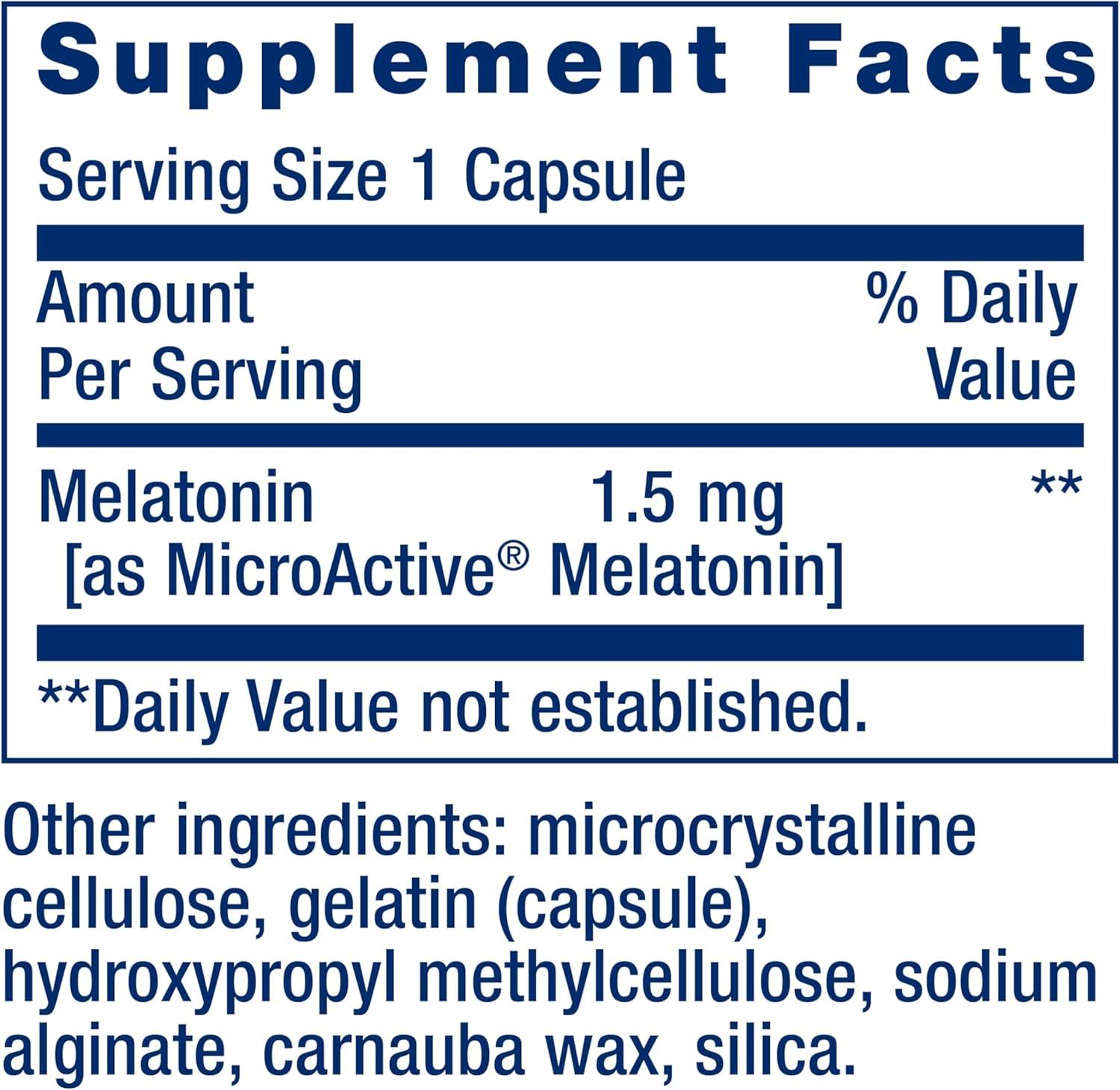 image:imageLife Extension Melatonin IRXR 15 mg immediate and ExtendedRelease Formula for Optimal Sleep Support Healthy circadian Rhythms Cellular Defense GlutenFree NonGMO 60 Capsules60 Count Pack of 1