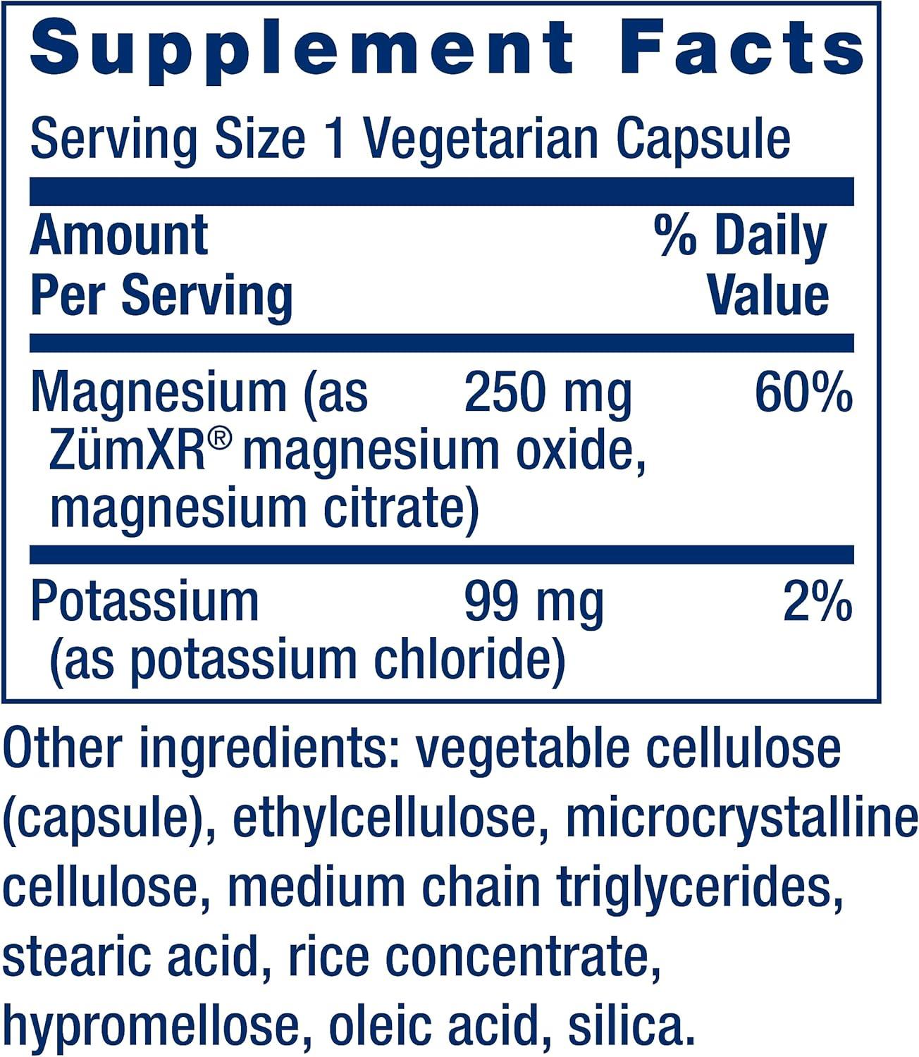 image:imageLife Extension Potassium with ExtendRelease Magnesium Heart health supplement for blood pressure support with two essential minerals NonGMO vegetarian glutenfree 60 capsulesUnflavored
