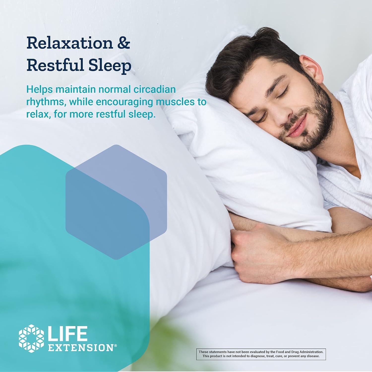 image:imageLife Extension Quiet Sleep Melatonin ImmediateRelease Melatonin Supplement with Vitamin C B12 and Inositol For Restful Sleep amp Hormone Balance GlutenFree NonGMO 60 Capsules