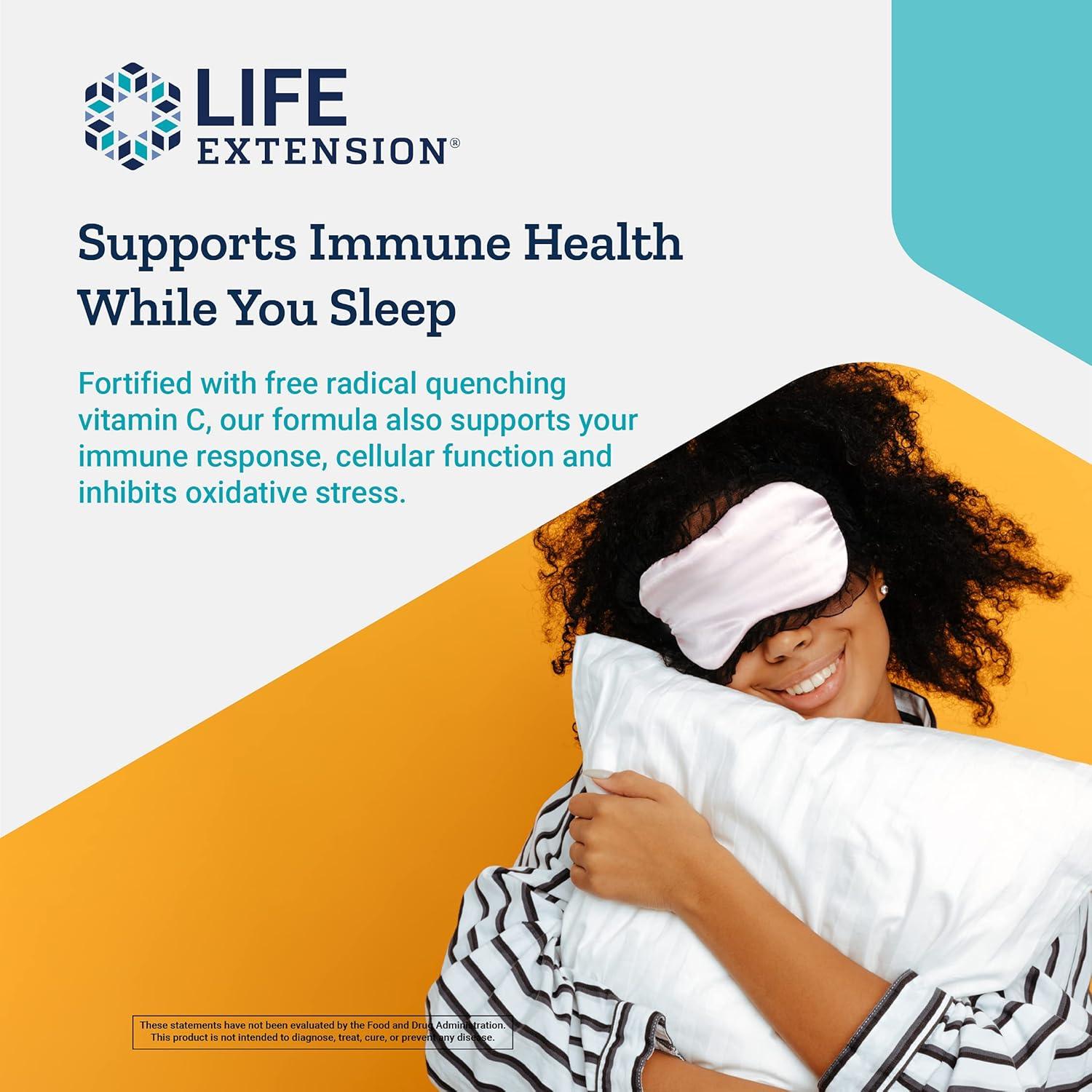 image:imageLife Extension Quiet Sleep Melatonin ImmediateRelease Melatonin Supplement with Vitamin C B12 and Inositol For Restful Sleep amp Hormone Balance GlutenFree NonGMO 60 Capsules