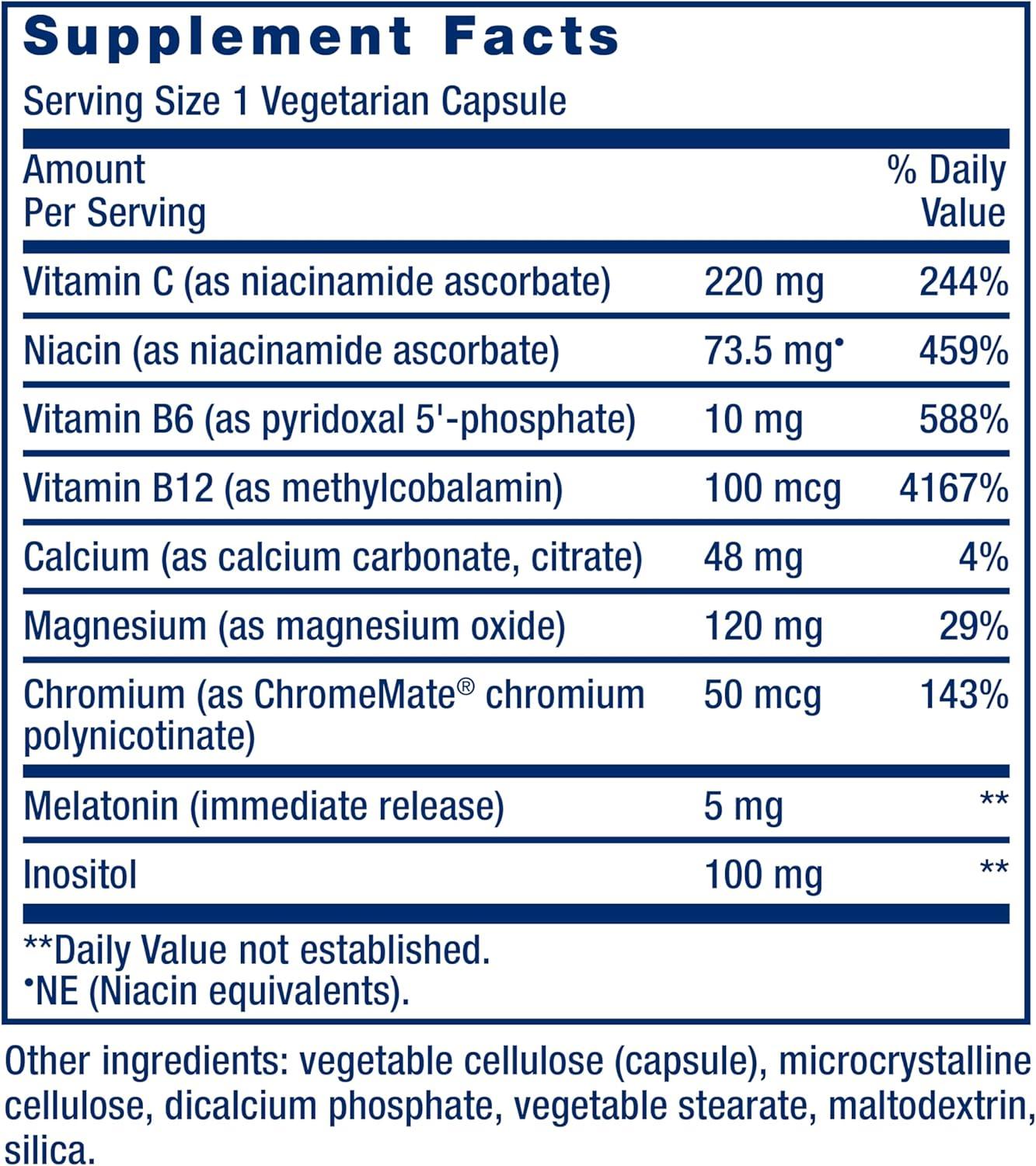image:imageLife Extension Quiet Sleep Melatonin 5 mg Powerful Sleep Support Healthy circadian Rhythms Cellular Defense GlutenFree NonGMO Vegetarian 60 Capsules