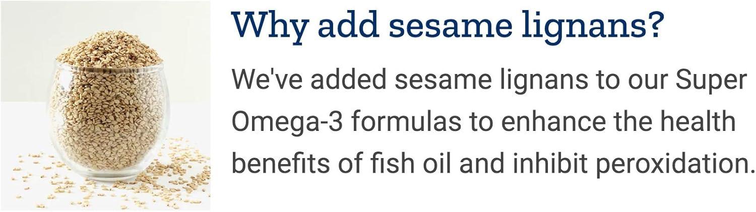 image:imageLife Extension Super Omega3 360 Softgels Easy to Swallow EPADHA Omega3 Fish Oil Sesame Lignans amp Olive Extract