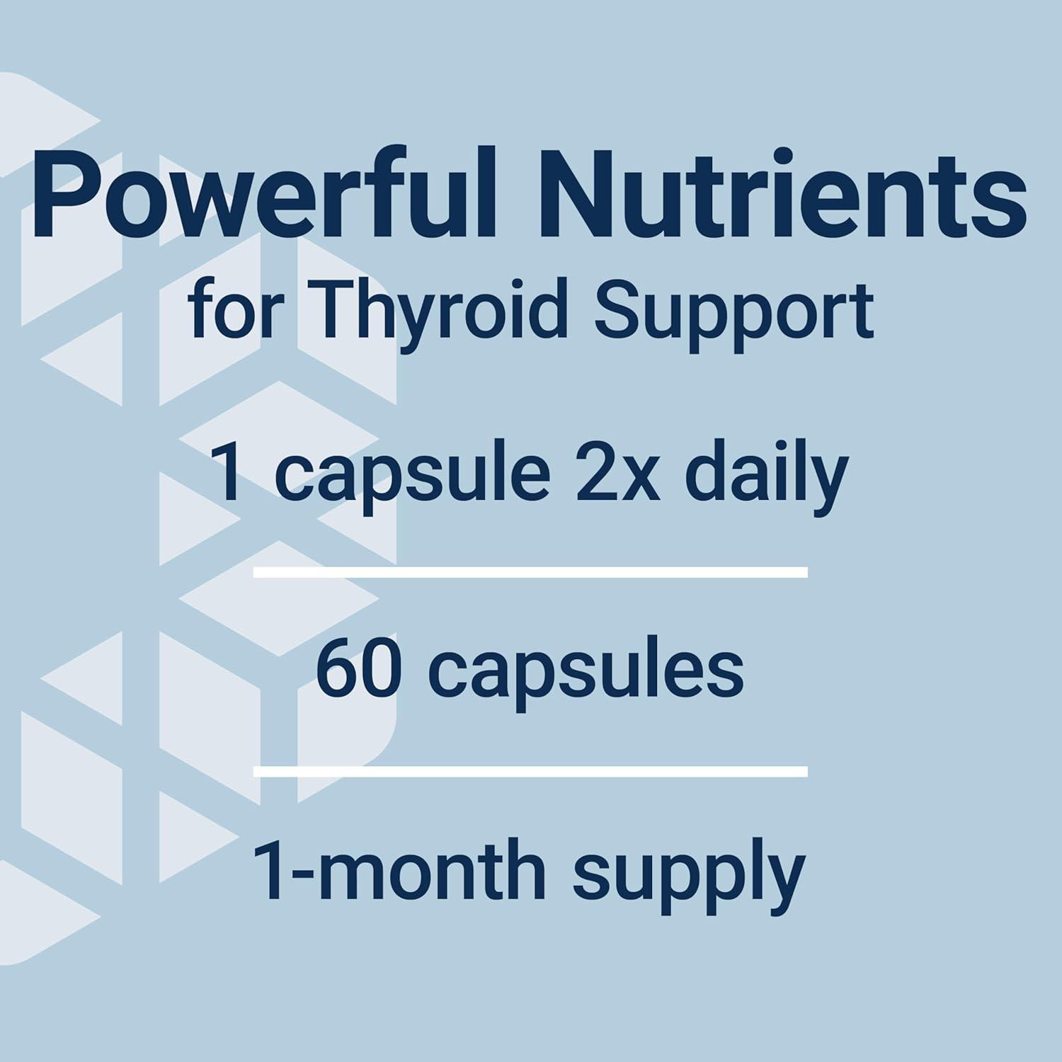 image:imageLife Extension Thyroid Support Complex Thyroid Health Support Supplement with Vitamins A B Iodine Magnesium LTyrosine Ashwagandha amp Ginseng for Energy NonGMO GlutenFree 60 Capsules