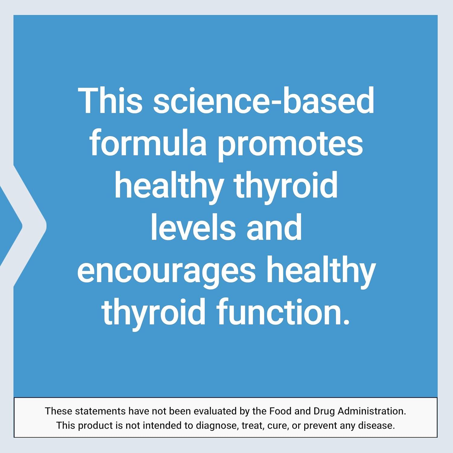 image:imageLife Extension Thyroid Support Complex Thyroid Health Support Supplement with Vitamins A B Iodine Magnesium LTyrosine Ashwagandha amp Ginseng for Energy NonGMO GlutenFree 60 Capsules