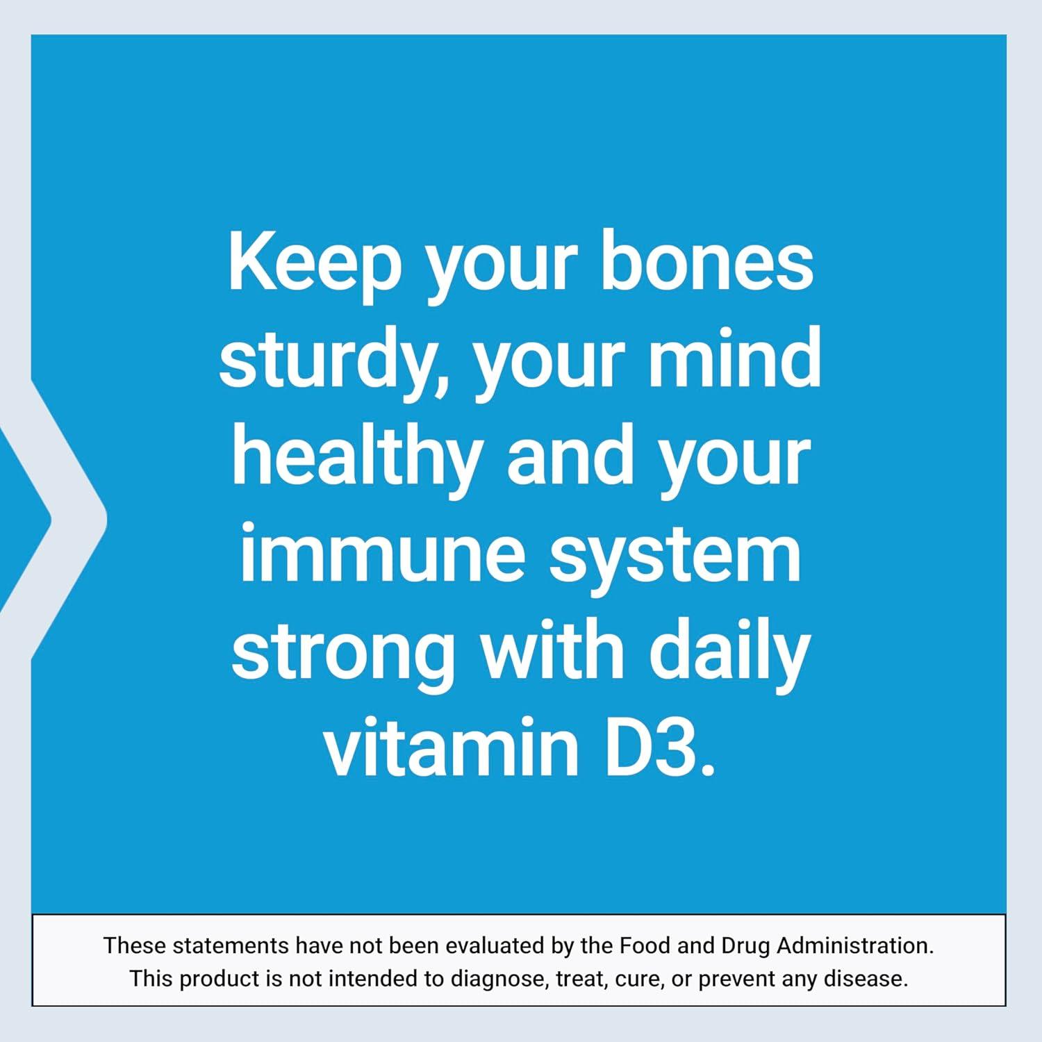 image:imageLife Extension Vitamin D3 125 mcg 5000 IU Bone Health Brain Performance Immune System Support GlutenFree NonGMO Once Daily TwoMonth Supply 60 Softgels60 Count Pack of 1