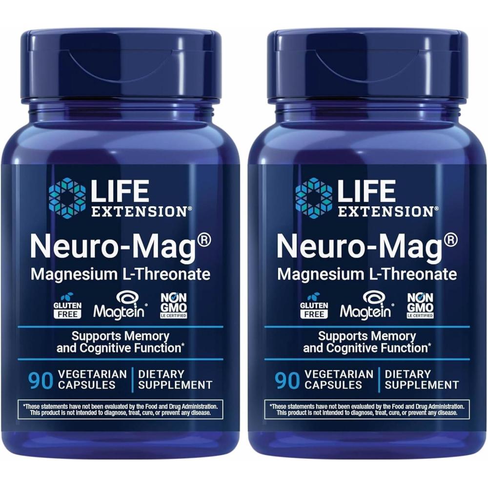 image:imageLife Extension Neuromag Magnesium Lthreonate 90 Count Pack of 2