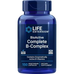 image:imageLife Extension BioActive Complete BComplex 150 Vegetarian Capsules150 Count Pack of 1