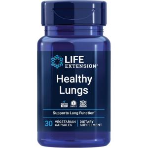 image:imageLife Extension Healthy Lungs Respiratory Supplement Lung Protection Boswellia Serrata Saffron Extract OnceDaily Gluten Free NonGMO Vegetarian 30 Capsules
