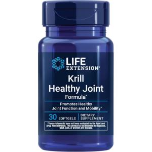 image:imageLife Extension Krill Healthy Joint Formula Krill Oil hyaluronic Acid The carotenoid astaxanthin for Healthy Joints Healthy Body GlutenFree NonGMO 30 softgelsStandard Packaging