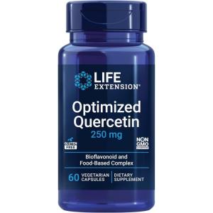 image:imageLife Extension Optimized Quercetin 250 mg Supports Immune Health Heart Health NonGMO Gluten Free  60 Vegetarian CapsulesVitamin