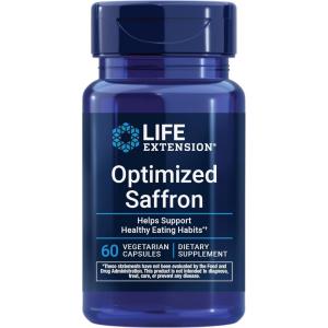image:imageLife Extension Optimized Saffron Saffron Extract Saffron Supplement That Helps You Fight The urge to Snack NonGMO GlutenFree Vegetarian 60 Vegetarian Capsules60 Count Pack of 1