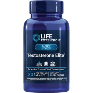 image:imageLife Extension Testosterone Elite Testosterone Supplement Male Health Support Supplement Pomegranate Cacao Luteolin NonGMO GlutenFree Vegetarian 30 Capsules30 Count Pack of 1