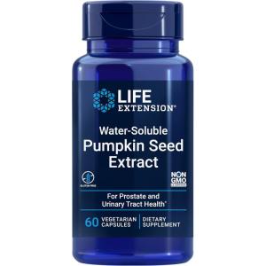 image:imageLife Extension WaterSoluble Pumpkin Seed Extract Promotes Prostate amp Urinary Tract Health Bladder Health Support Men Women GlutenFree NonGMO Vegetarian 60 Capsules60 Count Pack of 1